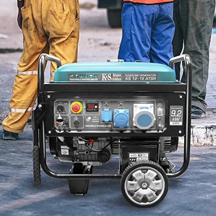 Könner & Söhnen KS 12-1E ATSR Benzin Stromerzeuger 9200 Watt, 1x63A – Bild 7