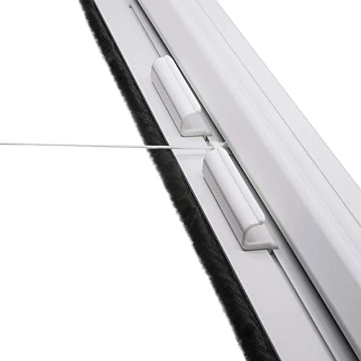 APANA Fliegengitter Rollo für Fenster bis 190 cm x 200 cm - ausziehbarer Insektenschutz Fenster - Insektenschutzrollo Fenster (Weiß) – Bild 2