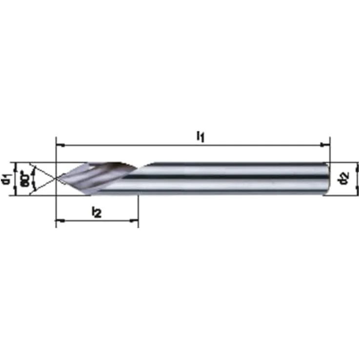 Forum Gravierfräser VHM 4 mm 60°, Typ N für gratfreies Gravieren, Arbeitslänge 15 mm – Bild 9