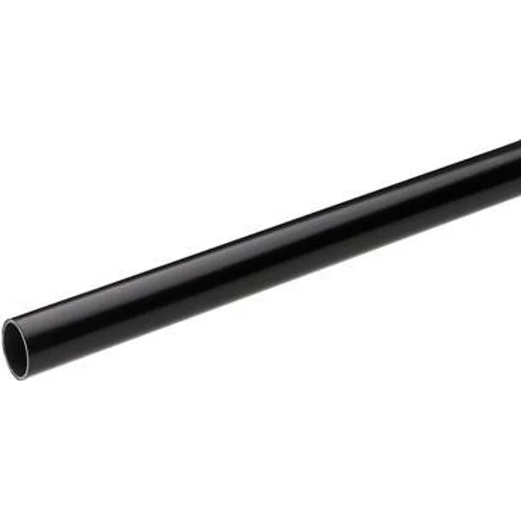 Hettich Schrankrohr, Stahl Ø 25 x 2000 mm, schwarz, für Kleider- und Aufhängesysteme