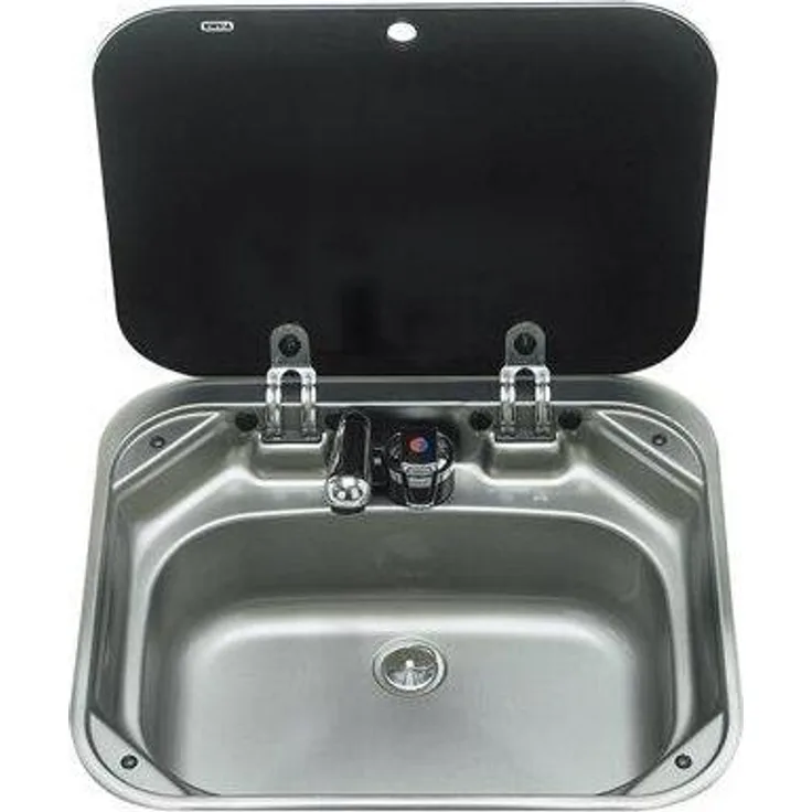 Dometic SNG 4237, Auto-Aschenbecher in Silber und Schwarz, robuste Bauweise mit praktischem Design