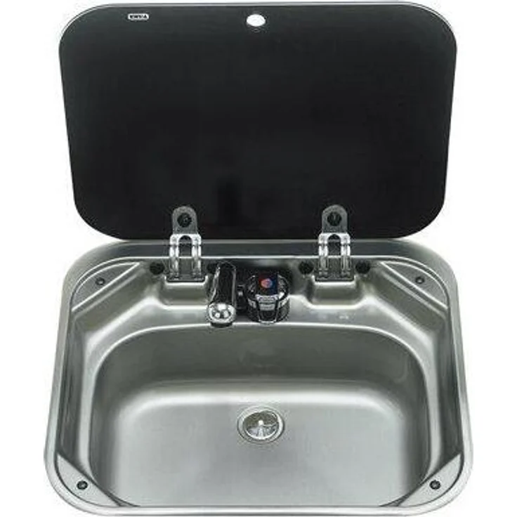 Dometic SNG 4237, Auto-Aschenbecher in Silber und Schwarz, robuste Bauweise mit praktischem Design