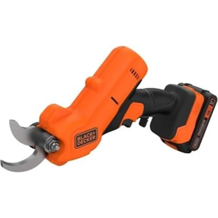 Black + Decker Akku-Astschere BCPP18D1-QW, kabellose Gartenschere mit bis zu 25 mm Schneidkapazität – Bild 1