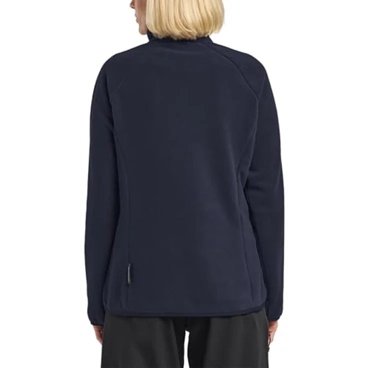 Jack Wolfskin Moonrise 3In1 Jkt W, Damen Jacke aus recyceltem Material, wasserdicht und atmungsaktiv, blau, XS – Bild 7