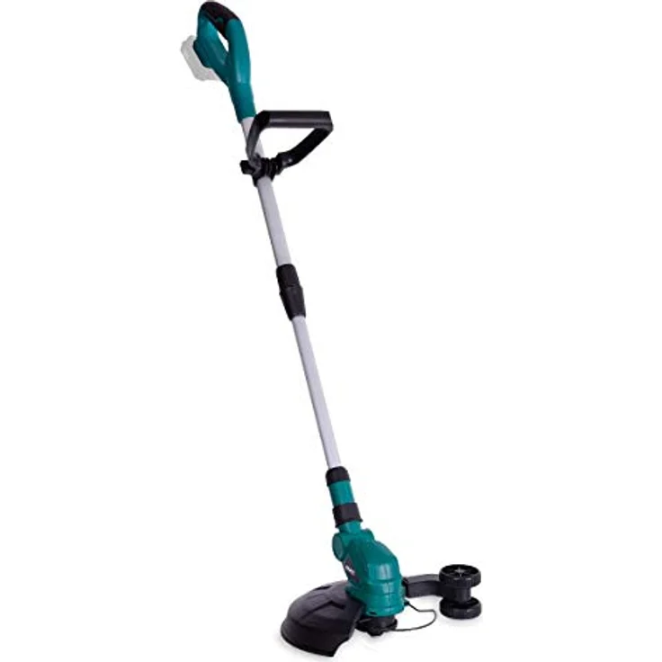 VONROC Akku-Rasentrimmer 250mm, kabelloser Gartentrimmer mit 20V Akku und Tap and Go System, inkl. 2x4m Drahtspule, teleskopische Stange – Bild 1