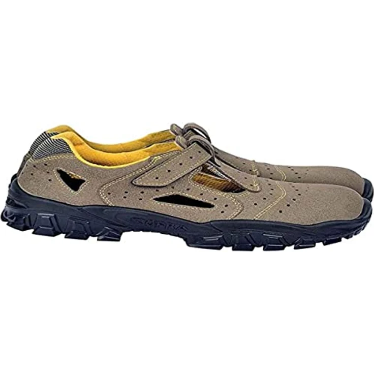 Cofra BRC-BRENTA, Arbeitssandale Sicherheitschuhe S1P SRC, aus Wildleder, PU-Sohle, für warme Wetterbedingungen – Bild 1