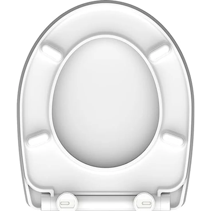 Schütte WC-Sitz Happy Elephant Duroplast mit Absenkautomatik, Schnellverschluss und hygienischer Oberfläche, einseitig bedruckt – Bild 6