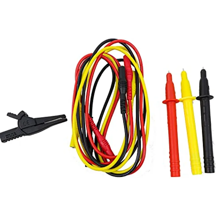 Testboy Messleitungssatz TV 410 N Messleitungs-Set [ - ] Rot, Gelb, Schwarz 1 Set