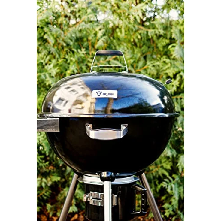 BBQ-Toro Kugelgrill Ø 57 cm | Grillfläche Ø 53,5 cm | BBQ Kugelgrill Holzkohle, Barbecue Kugelgrill, Grill Holzkohle rund, Holzkohlegrill mit Deckel – Bild 2