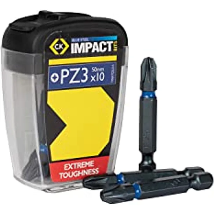 Bits für Schlagschrauber "Blue Steel" 50mm PZ3 (Box mit 10 Stück)