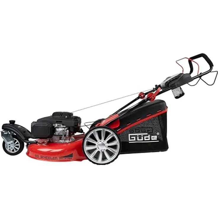 Güde BIG WHEELER 554.2 R TRIKE Benzin-Rasenmäher mit drehbarem Bugrad, zuschaltbarem Hinterradantrieb und flexibler Schnitthöhenverstellung – Bild 13