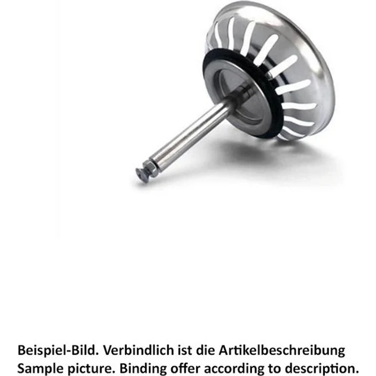 Systemceram Alba-Siebkorbventil für Exzenterbetätigung, Ø 80 mm für Hauptbecken