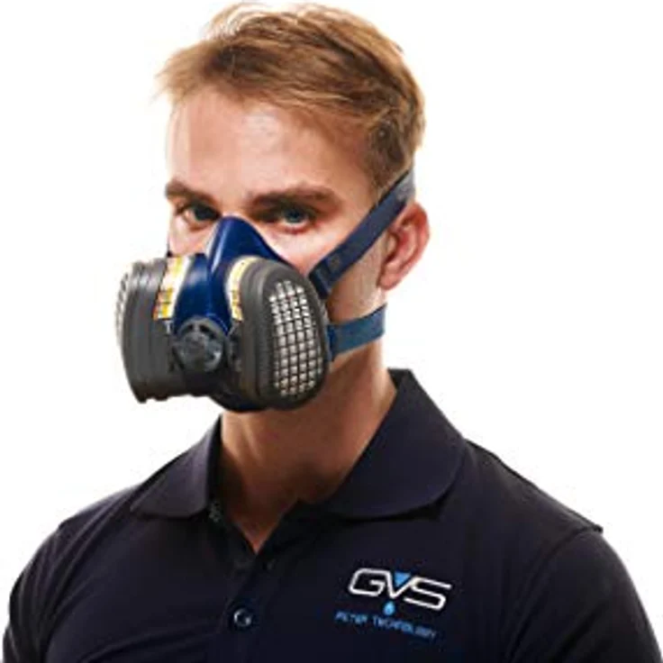 GVS Filter Technology GVS SPR581 Elipse Maske mit ABE1P3 Filter gegen organische, anorganische und chemische Gase und Stäube, M/L – Bild 2