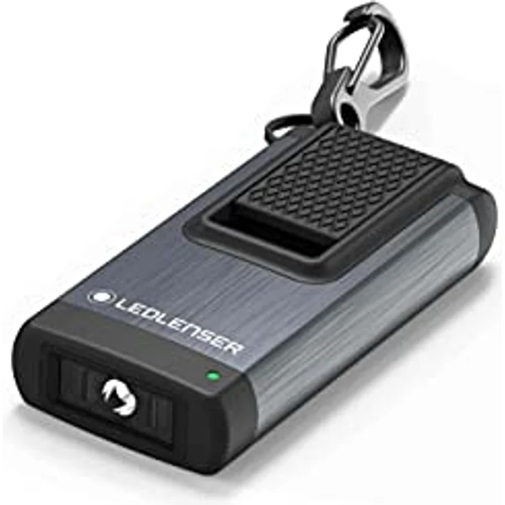 Ledlenser K4R.2 wiederaufladbare Mini Taschenlampe grau schwarz Kleinstes Format – Bild 2