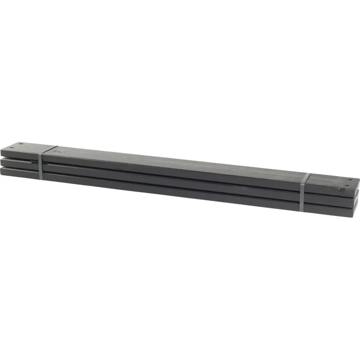 PLUS Planken PIPE 60 cm, 6 Stück, schwarz, für flexible Hochbeete und Gartenprojekte, FSC®-zertifiziert