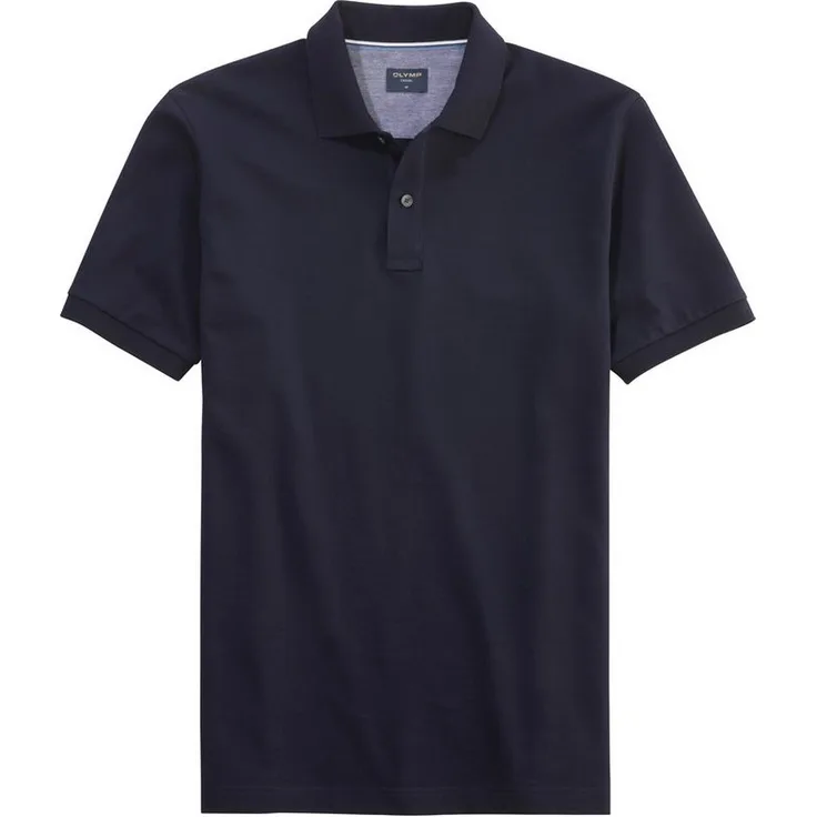 OLYMP Poloshirt Casual, Piqué-Stoff aus Baumwolle, robust und atmungsaktiv