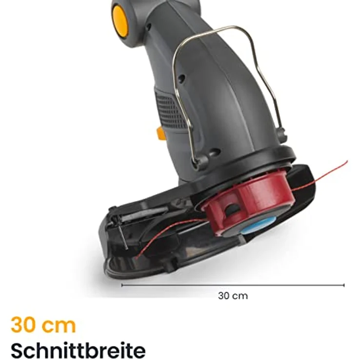 STIGA GARDEN Elektro-Rasentrimmer GT 106c, 30 cm Arbeitsbreite, teleskopischer Schaft, Tap&Go Doppelfaden, Aluminium-Schaft, ergonomisch, 600 Watt, Nylonfaden 1,5 mm – Bild 4