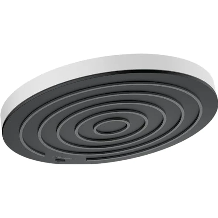 hansgrohe Kopfbrause Pulsify S, Wassersparender Sparduschkopf (EcoSmart), Regendusche 260mm, 1 Strahlart, Mattweiß – Bild 1