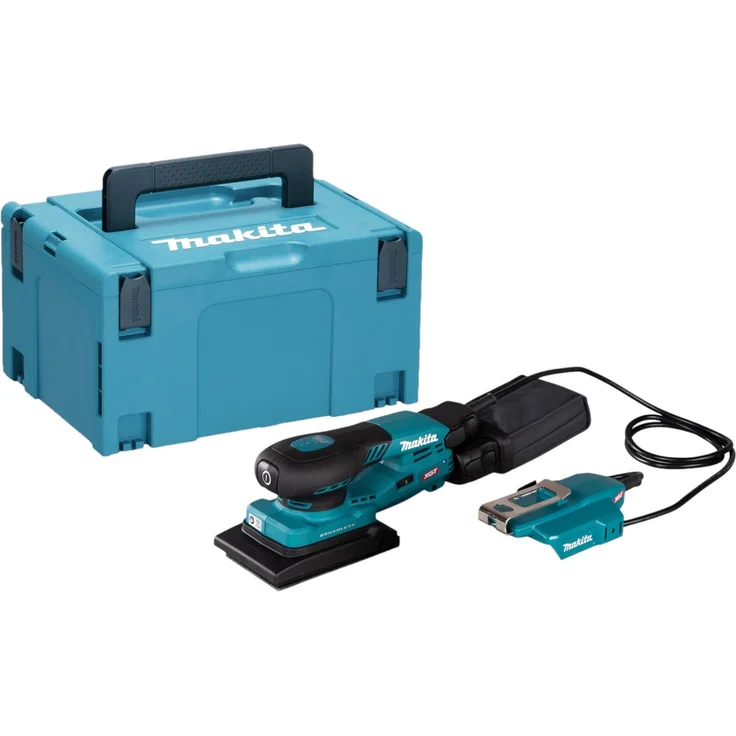 Makita Exzenterschleifer BO 005 CGZ 40 V max. 80 x 130 mm 3,0 mm Hub Brushless Solo, mit Kraftvollem Akku