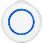 LogiLink SH0116 - Wi-Fi Smart Home SOS-Melder, über App steuerbar, IP20, Tuya kompatibel, unterstützt Amazon Alexa und Google Home