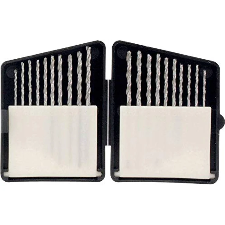 DONAU ELEKTRONIK HSS Spiralbohrer Set, 20 Stück, extra lang nach DIN 338, zylindrisch, made in Germany – Bild 1
