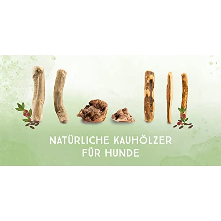 naftie Olivenholz Kaustab - S für Welpen & kleine Hunde - natürliches Kauholz - splitterarm - Holzknochen Kauspielzeug Hunde-Kauknochen – Bild 4