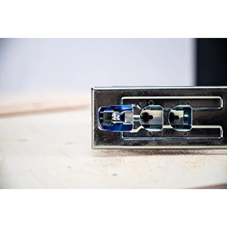 Kinzo Stichsäge - 230V - 400W - mit Staubabsaugung - Schutzblatt - Verschiedene Materialien - Holz bis zu 65 mm - Metall bis zu 6 mm - Blau, 8711252064161 – Bild 3