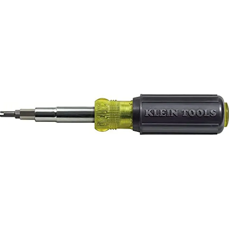 Klein Tools 32527 Schrader Ventil Core Werkzeug 11 in 1 Schraubendreher/nuss Treiber