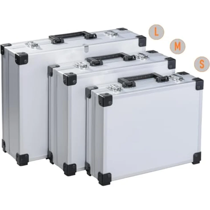 TrendLine Alurahmen-Werkzeugkoffer 3er Set Alukoffer – Bild 3
