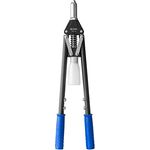 GOEBEL® GO-40 Hand Blindnietsetzgerät, Profi-Industrie-Qualität für Blindnieten ø 3,2 - 6,4 mm, leichtes Aluminiumgehäuse, inkl. Mundstücke und Schraubenschlüssel