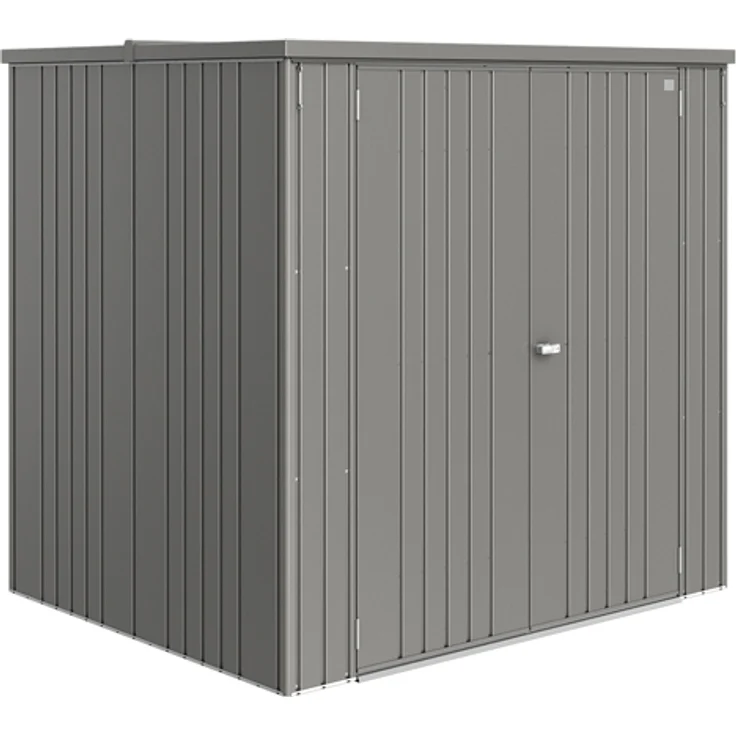 Biohort Geräteschrank Gr. 190 large, 187,1 x 151,1 cm, quarzgrau-metallic, abschließbar, regenwasserdicht, 20 Jahre Garantie