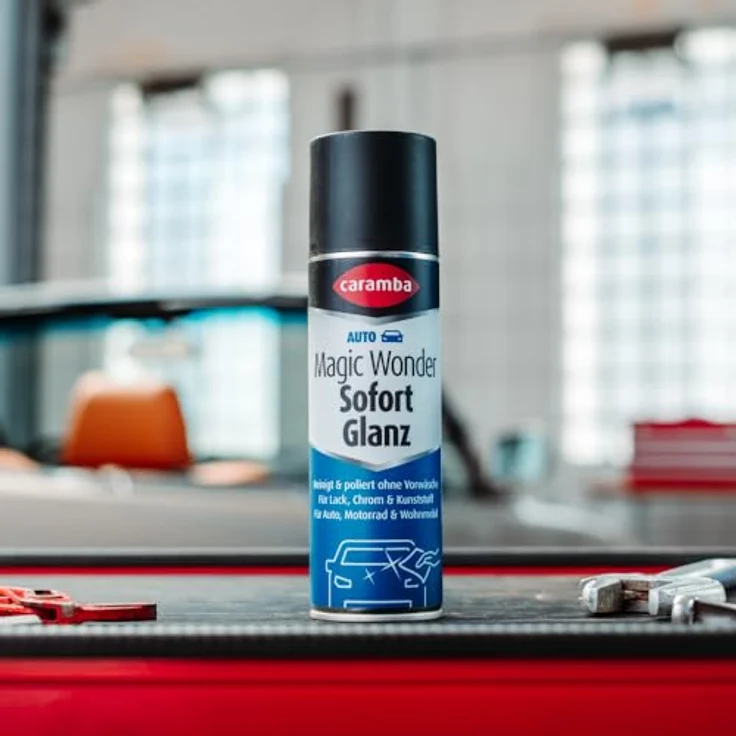 Caramba Magic Wonder Sofort Glanz, 250ml Cockpit-Reiniger für glatte Flächen, langanhaltender Schutz und staubabweisend – Bild 4
