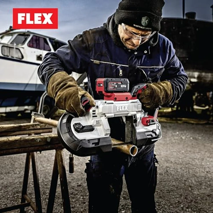 FLEX AP 18/8.0 Akku-Pack Li-Ion Power Plus 18 V, 8.0 Ah, Werkzeugakku mit Therma-Tech Technologie, Ersatzakku mit Ladezustandsanzeige 532748, Schwarz – Bild 5