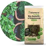 bionero® Bio-Anzucht & Kräutererde “Wurzelkraft” 18 l, klimafreundliche Aussaaterde, Pflanzerde für Gartenpflanzen