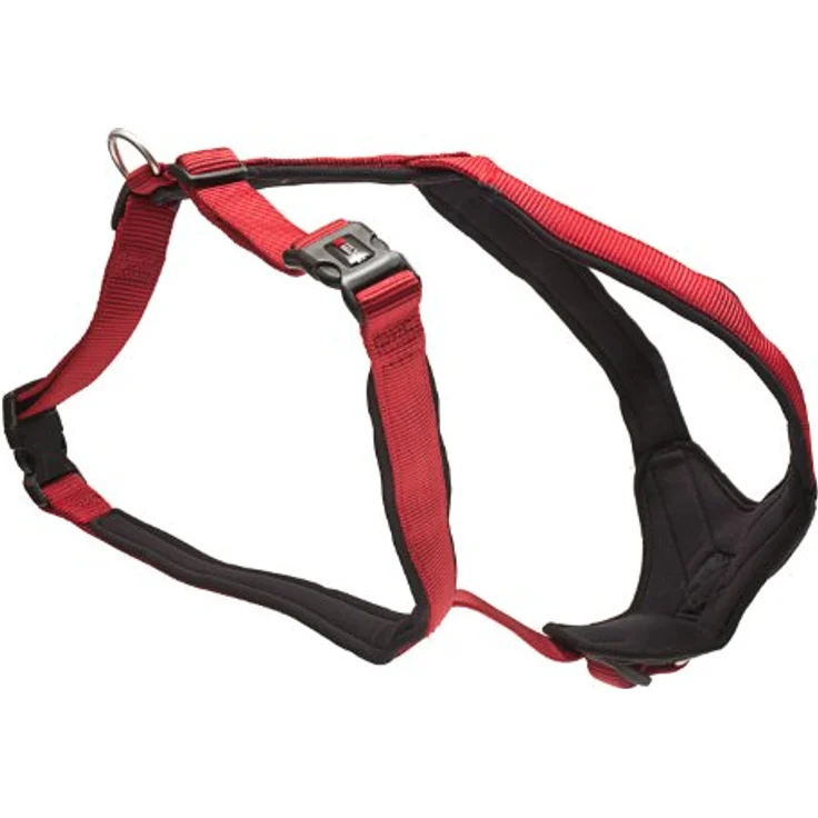Wolters Cat&Dog Professional Comfort 62040 Geschirr Gr.2 40-45cm x 25mm rot/schwarz – Bild 1