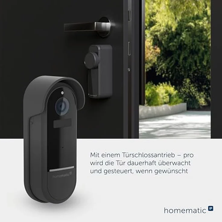 Homematic IP HmIP-CODB-A, WLAN Türsprechanlage mit 3 MP Video, Anthrazit – Bild 8