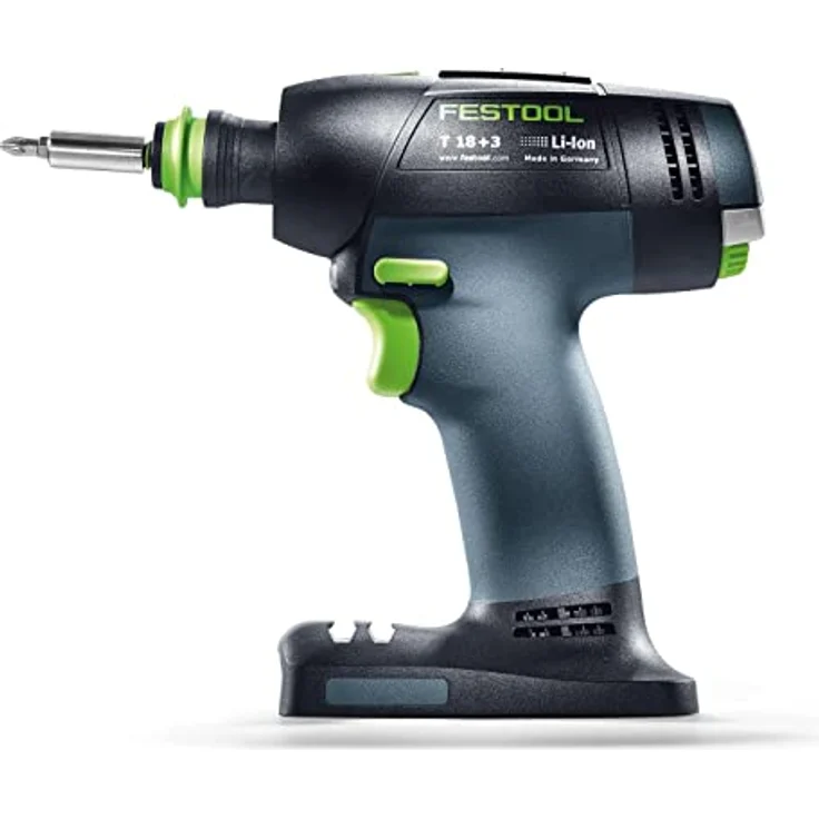 Festool T 18+3-Basic Akku-Bohrschrauber 18V 50Nm 3Ah + Koffer - ohne Akku - ohne Ladegerät (576448) – Bild 5