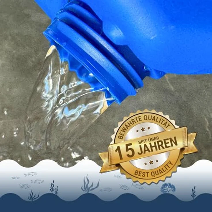 Lyra Pet Lyra Pond® 5 Liter Teichklärer | Wirkt gegen die häufigsten Algenarten | Für klares Teichwasser | Langanhaltende Wirkung | Reduziert die Algenneubildung | Nicht schädlich für Fische & Pflanzen – Bild 4