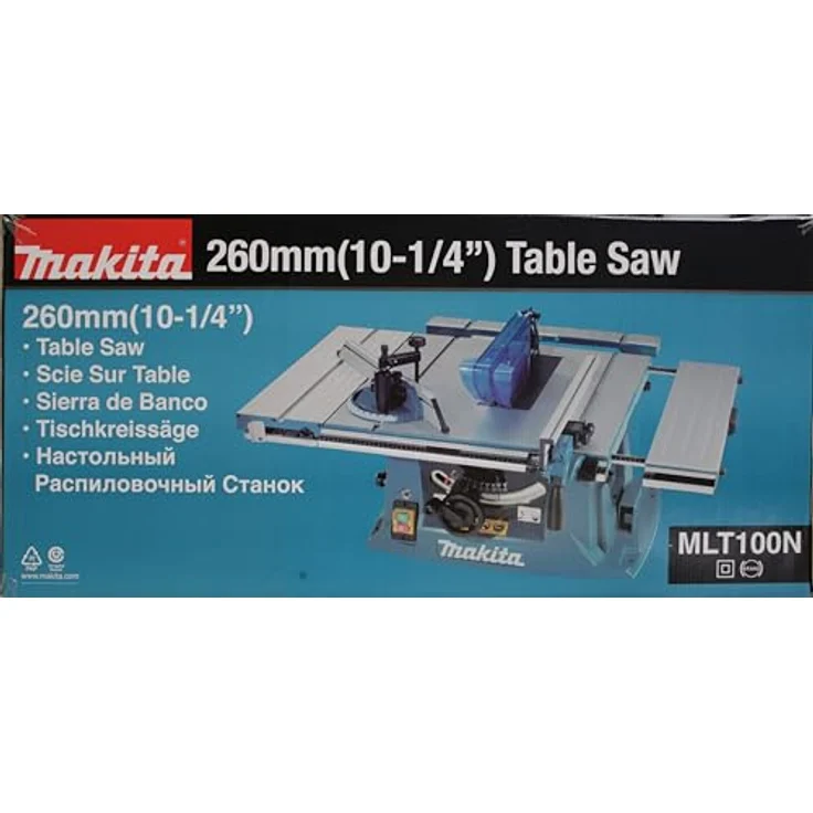 Makita Tischkreissäge MLT100NX1 inkl. Untergestell, blau, 1.500 Watt – Bild 12