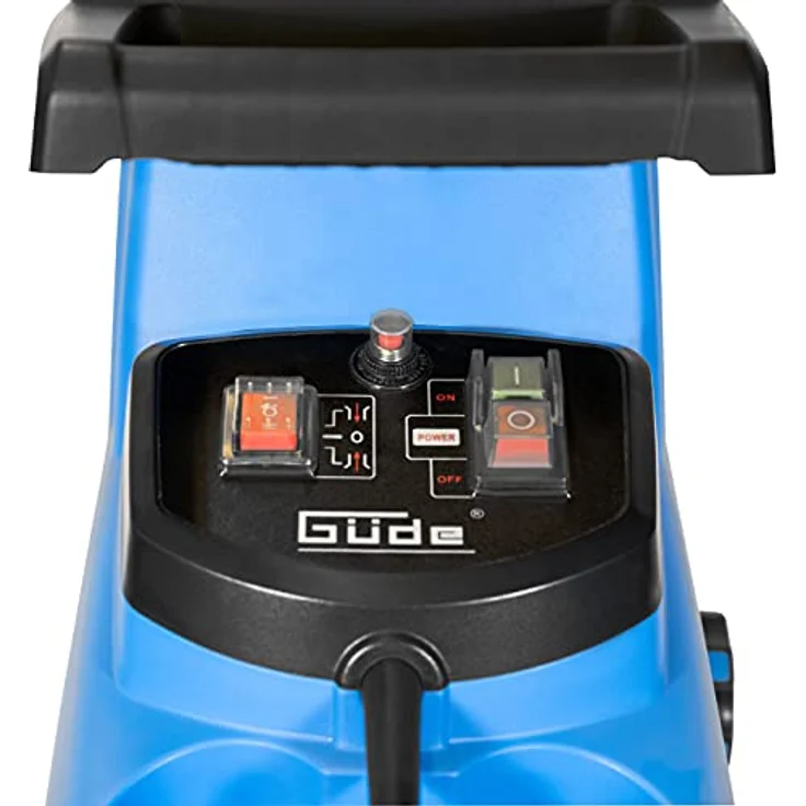 Güde GH 2801 Silent Leistung in Watt 2800 Häckselsystem Walze Materialstärke 4,4 cm Fangkorbvolumen 30 l Gewicht 17,2 kg – Bild 6