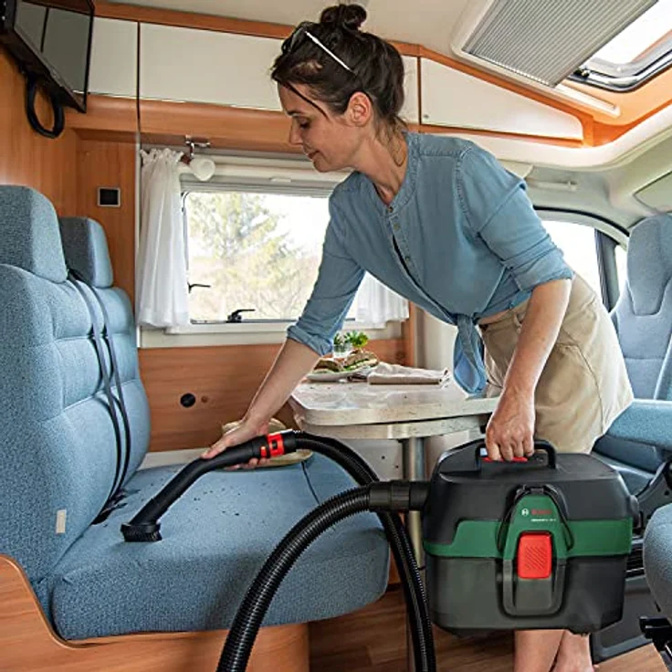 Bosch Home and Garden Akku Nass- und Trockensauger AdvancedVac 18V-8 (ohne Akku, 18 Volt System, mit Zubehörset, im Karton) – Grün – Bild 4