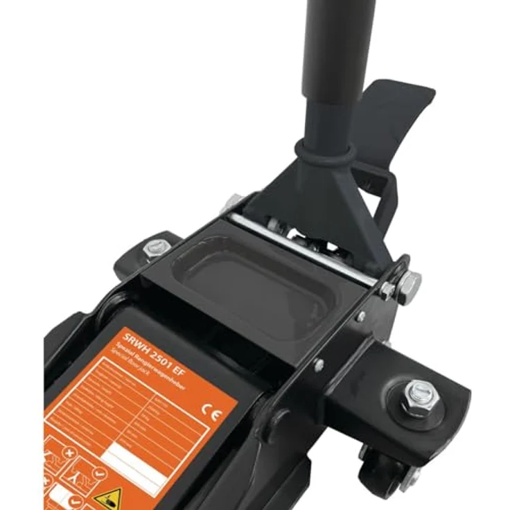 Unicraft SRWH 2501 EF, hydraulischer Rangierwagenheber mit Traglast von 2,5 t, flach und ergonomischem Handgriff – Bild 5