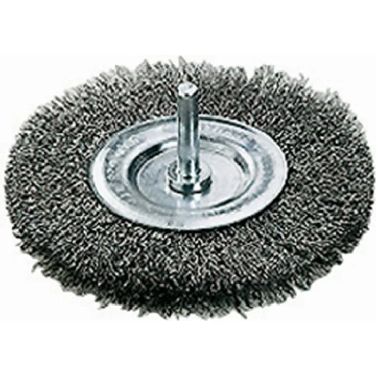 Bosch 2609256526 DIY Scheibenbürste Gezopfter Draht, ø 50 mm , 6 mm, (1)