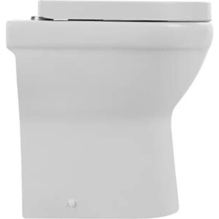 Stand-WC COZY Tiefspüler erhöht weiß inkl. Sitz Duroplast absenkbar und abnehmbar – Bild 2
