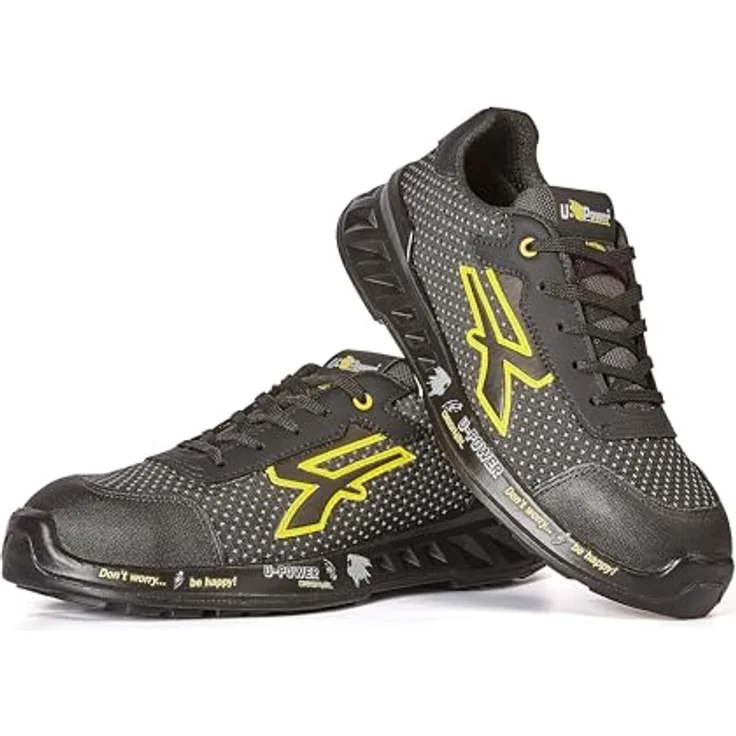 U-Power MATT, Sicherheitshalbschuhe S3 CI SRC, ESD, luftige PU-Sohle, Gr. 47 – Bild 4