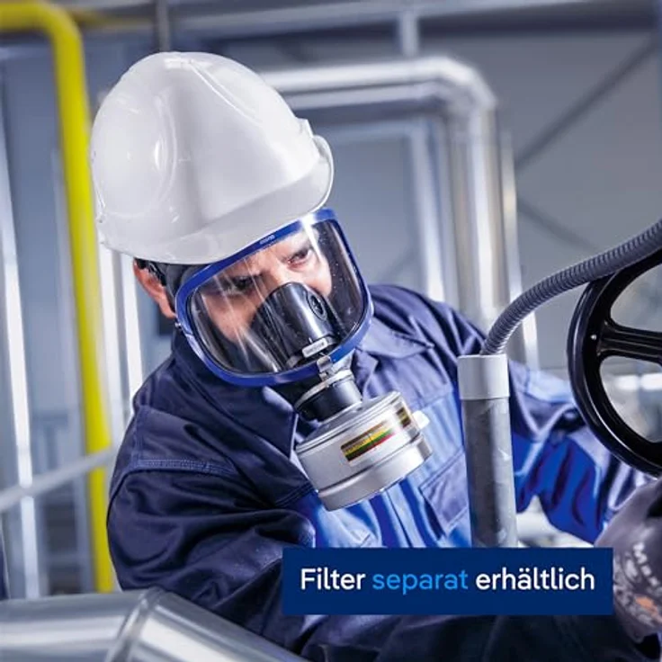 Dräger X-plore 6300 Quality full-face respirator mask with standard thread Rd40 connection for personal and industrial applications – Bild 9