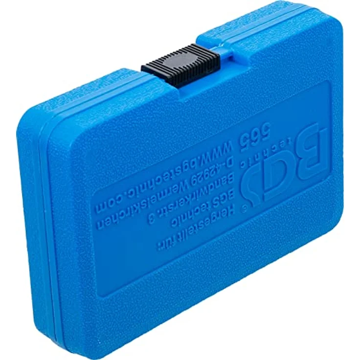 BGS technic Bohrer- und Bitset 565, Kunststoffkassette mit Locheisen 3-12 mm, 700 g – Bild 6