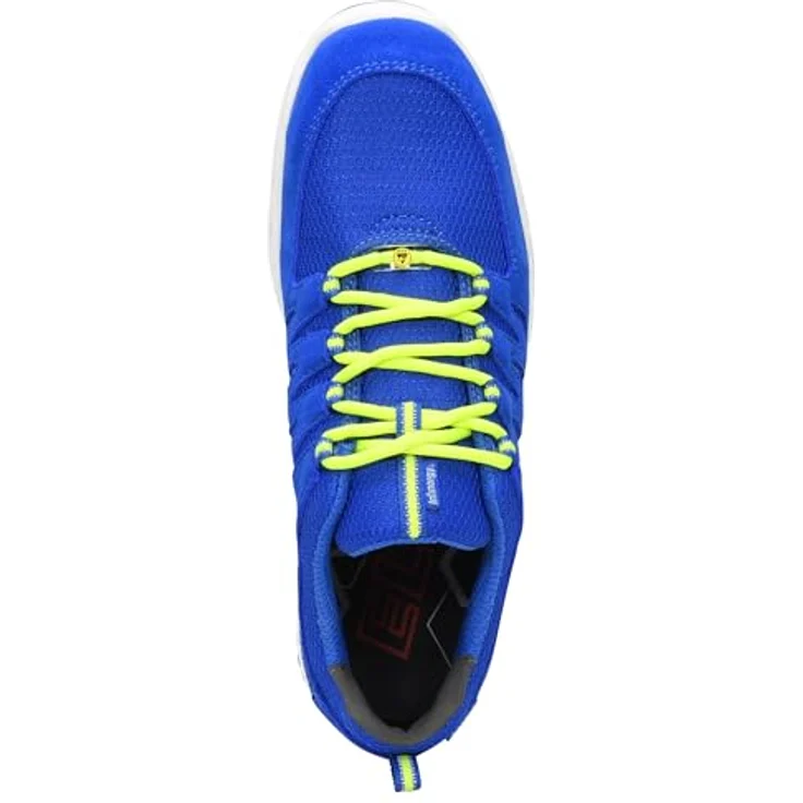 ELTEN MADDOX blue Low ESD S1P Sicherheitsschuh, Veloursleder/Textilmaterial, atmungsaktiv, gepolsterte Lasche, SRC, Paar – Bild 7