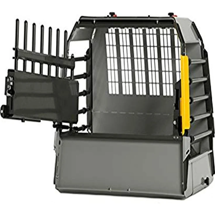 4x4 North America MIM Safe Variocage Compact, Hunde-Reisekiste Größe L mit Crash-Test-Zertifizierung und verriegelbaren Türen – Bild 1