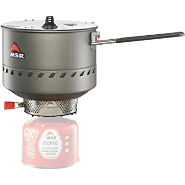 Msr Reactor Campingkocher, extrem schneller und brennstoffsparender Gaskocher für kalte Witterung, geeignet für 2-3 Personen – Bild 2